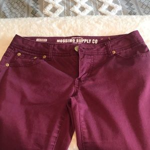 Mossimo purple/maroon pants!